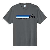 Youth Heather Grey Performance Tee