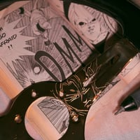 Image 2 of Custom Engraved Steering Wheel -Black & Gold