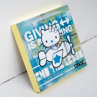 Image 1 of 'On the Way' Turquoise - Original Painting