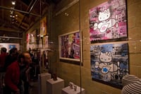 Image 3 of 'On the Way' Turquoise - Original Painting