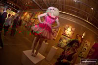 Image 4 of 'On the Way' Turquoise - Original Painting