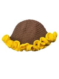 Image 3 of 🌻 The Sunflower Ruffle Hat 🌻