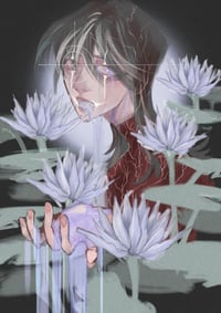 Mourning Jester, Grieving Floras Collection: Misa’s Lost of Old Self (Water Lily)