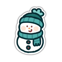 snowman sticker (PREORDER)