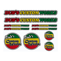 Image 1 of DCW Classic sticker sheet