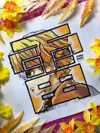 Zenitsu Agatsuma | 我妻善逸  Print 🧡