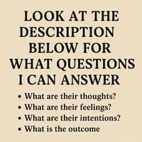 Your person Tarot Reading + Month Ahead ,Look at description for all questions & links