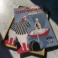 Image 1 of The Chicagoan - April 30, 1928 | Magazine Cover | Vintage Poster
