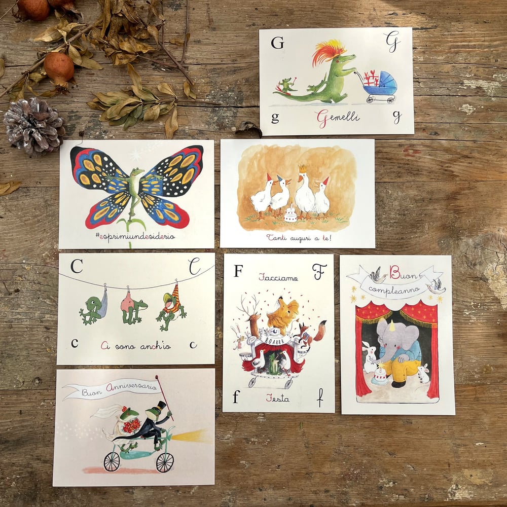 Image of Cartoline auguri