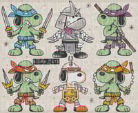 Teenage Mutant Ninja Snoopy