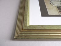 Image 10 of The Ball on Shipboard by Tissot, Vintage Art Print in Frame Sized 13 8/10 x 11 8/10 ins 