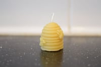 Beeswax Skep Hive Candle