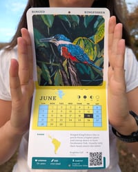 Image 2 of 2026 Birds of the World Mini Calendar