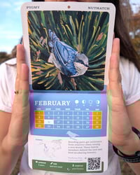 Image 4 of 2026 Birds of the World Mini Calendar