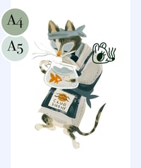 Image 1 of GICLÉE PRINT Club Sushi