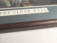 Image 15 of Antique 'The Cloth Hall' Leeds by George Walker (b 1781) Aquatint Engraving Print, Framed