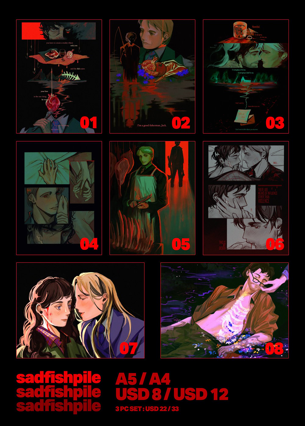 Image of A5 / A4 Print Sets