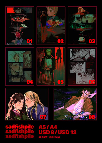 Image of A5 / A4 Print Sets