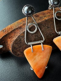 Image 4 of Spiny Oyster Earrings