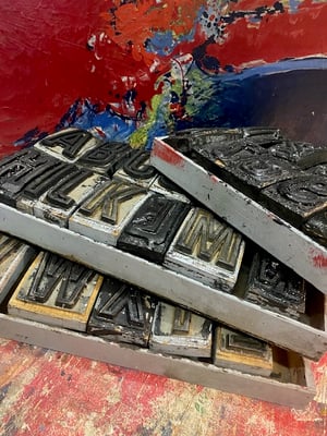 Image of Alphabet stamps 