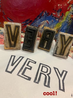 Image of Alphabet stamps 