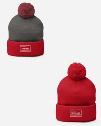 Image 4 of TKK Heritage Pom-Pom Beanie
