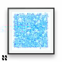 Image 2 of Will Blood - Book Of Bare Bones Master Blue