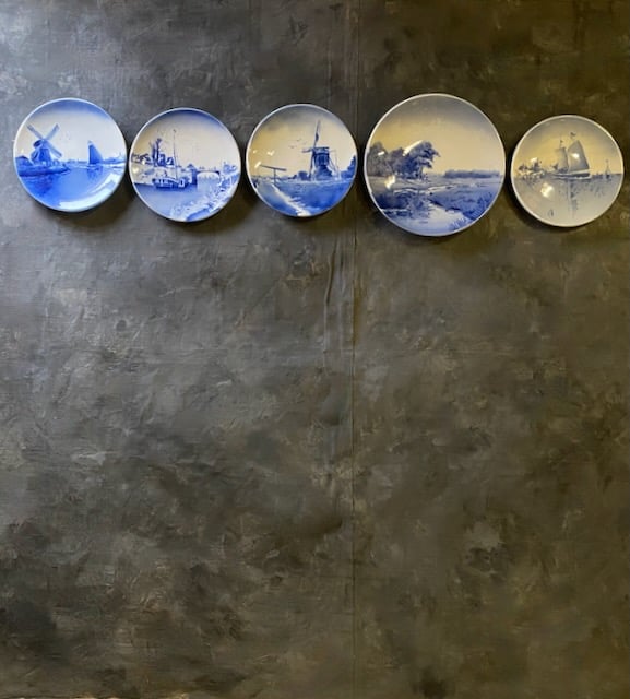 Image of Dutch landscape plates