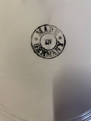 Image of Dutch landscape plates