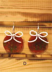 Image 3 of weihnachtskugel ohrringe