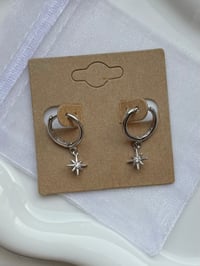 Image 1 of North Star Huggies Rhodium