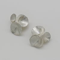 Image 1 of lotus 3 elements earrings