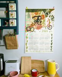 Image 1 of Kitchen Towel 2026 Calendar 