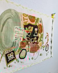 Image 4 of Small Kitchen Towel 2026 Cute Coffee Truck