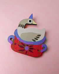 Image 1 of Wooden Pin Hot Goose