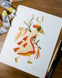 Image 3 of Turoń Original Gouache Painting