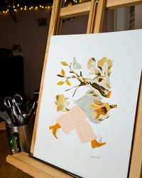 Image 3 of Bark Bark Gouache Painting