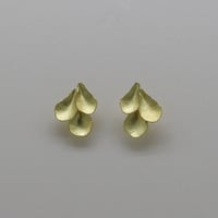 Image 1 of leaves 3 layer little earrings