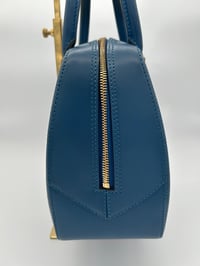 Image 10 of Louis Vuitton Sablon Blue Epi Leather Top Handle Bag