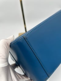 Image 13 of Louis Vuitton Sablon Blue Epi Leather Top Handle Bag