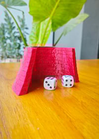 Image 1 of 🎲🧱 Brick Wall Dice Stopper – Keep Every Roll in Play! 🧱🎲