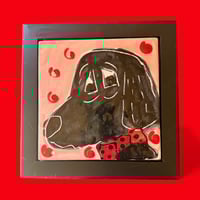 Image 1 of Framed Dog Trivet
