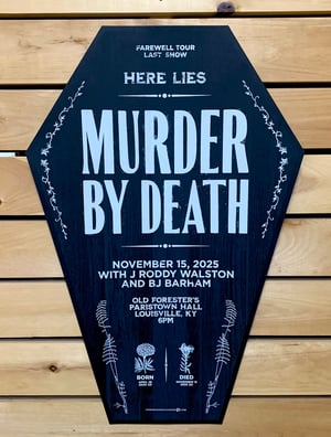 Image of Louisville final show leftover farewell tour posters SHIPS DEC 1