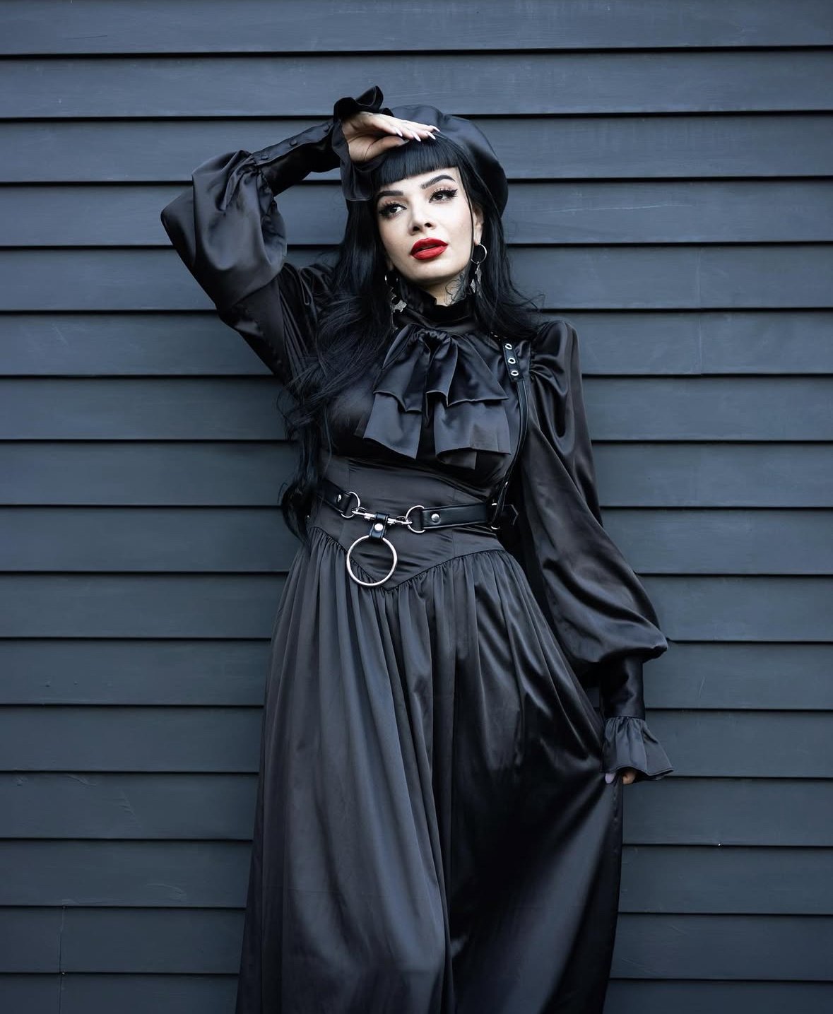 Gotte harness vegan leather