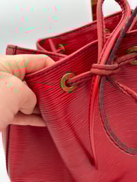 Image 4 of Louis Vuitton Petit Noè Red Epi Leather Shoulder Bag