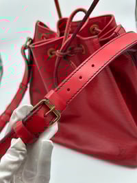 Image 7 of Louis Vuitton Petit Noè Red Epi Leather Shoulder Bag