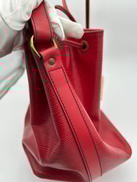 Image 10 of Louis Vuitton Petit Noè Red Epi Leather Shoulder Bag