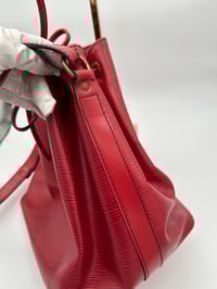 Image 9 of Louis Vuitton Petit Noè Red Epi Leather Shoulder Bag