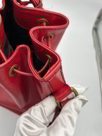 Image 11 of Louis Vuitton Petit Noè Red Epi Leather Shoulder Bag