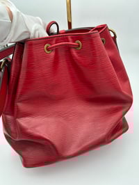 Image 8 of Louis Vuitton Petit Noè Red Epi Leather Shoulder Bag